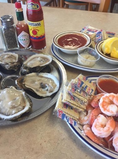 Oysters and Shrimp